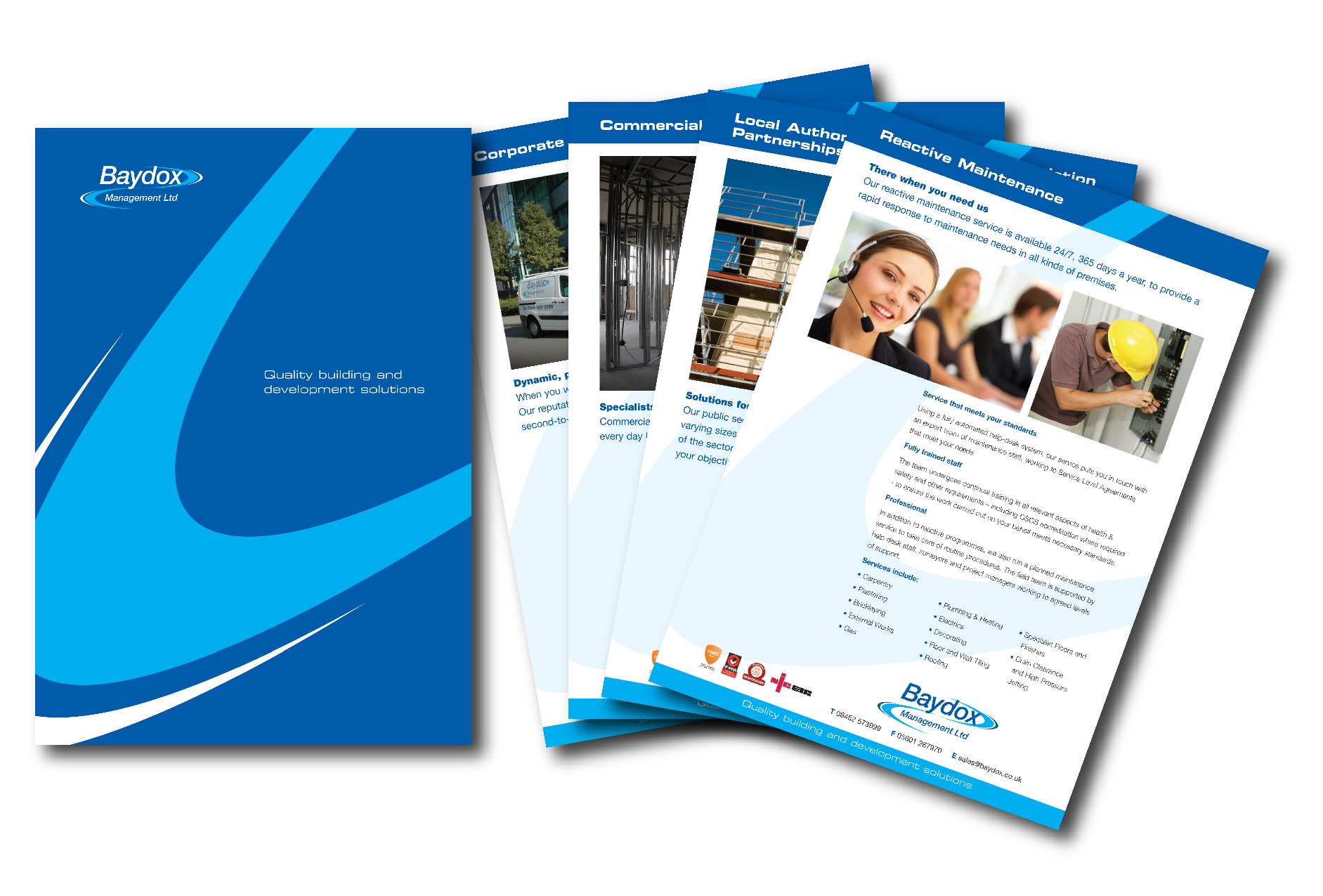 Corporate design for print by neil henderson freelance graphic designer