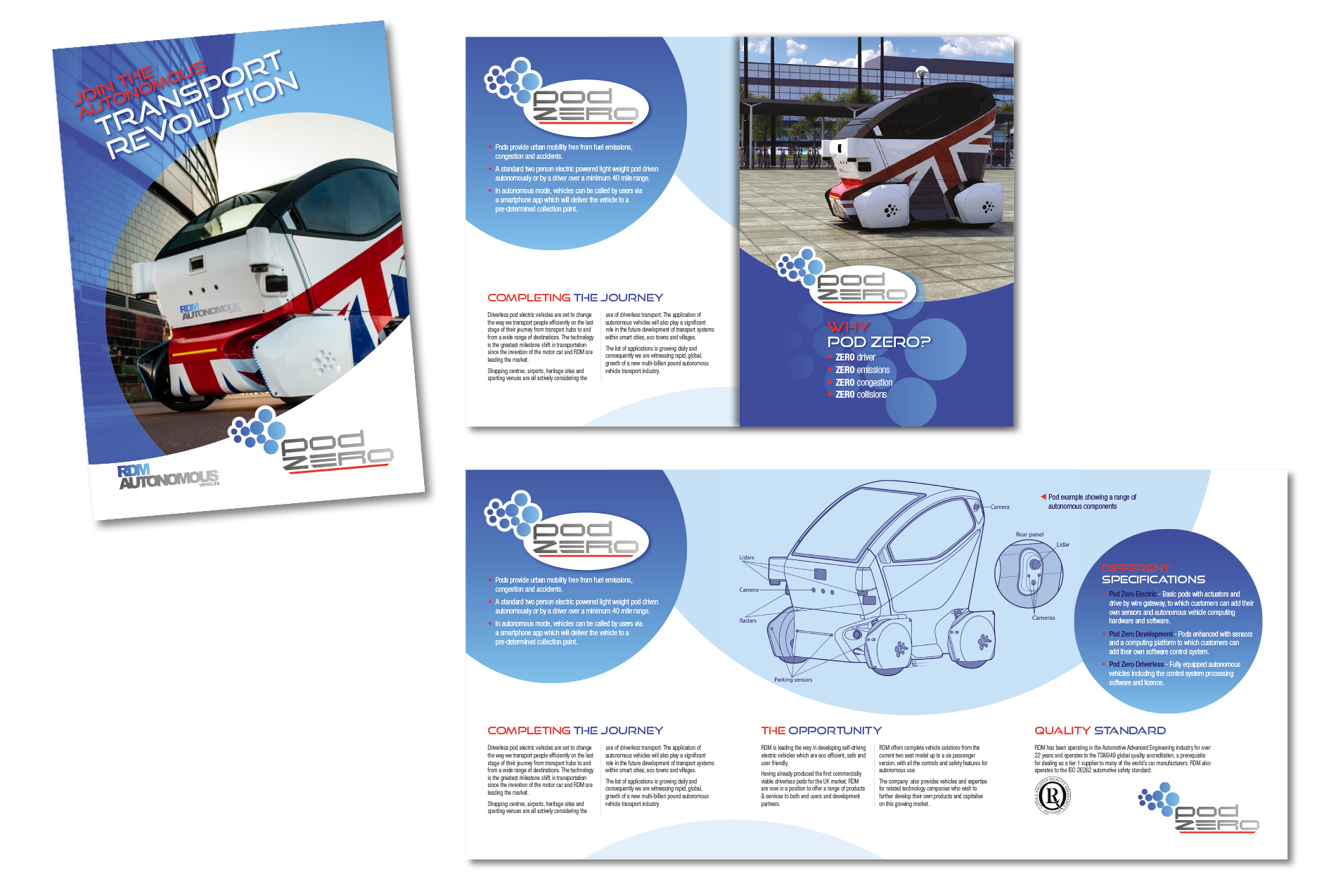 Brochure design for print by neil henderson freelance graphic designer