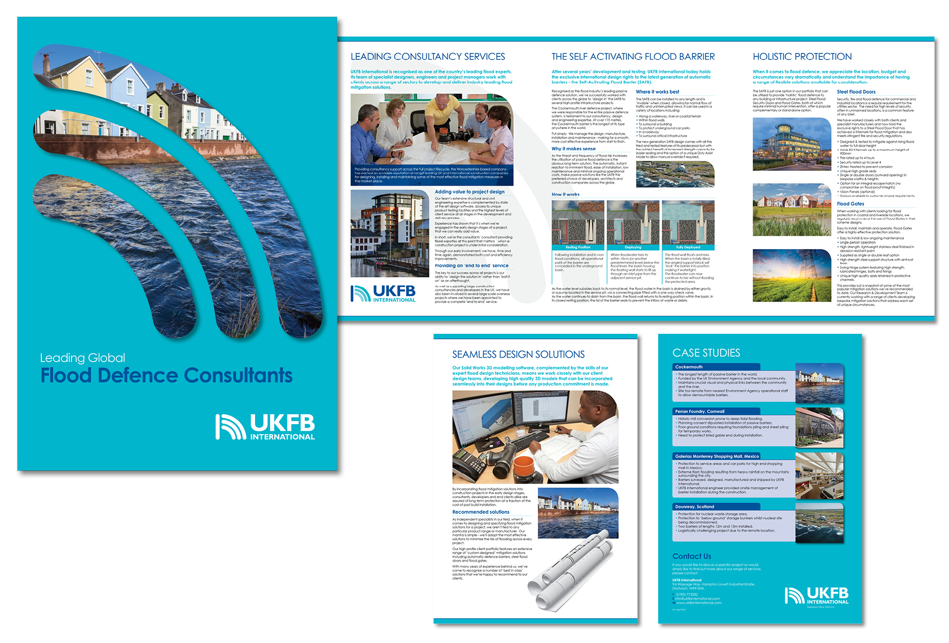 Brochure design for print by neil henderson freelance graphic designer